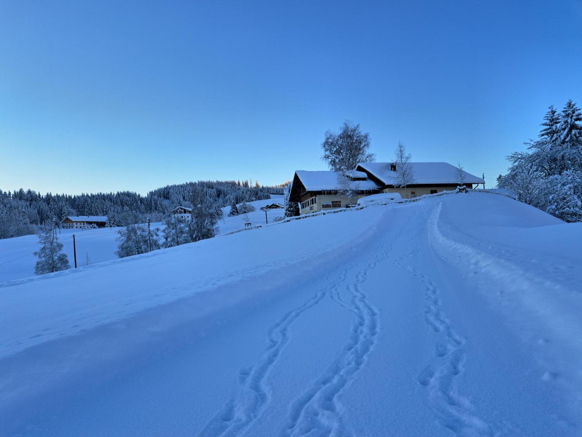 Ferienwohnung Gipfelsturmer Гунцесрид Экстерьер фото